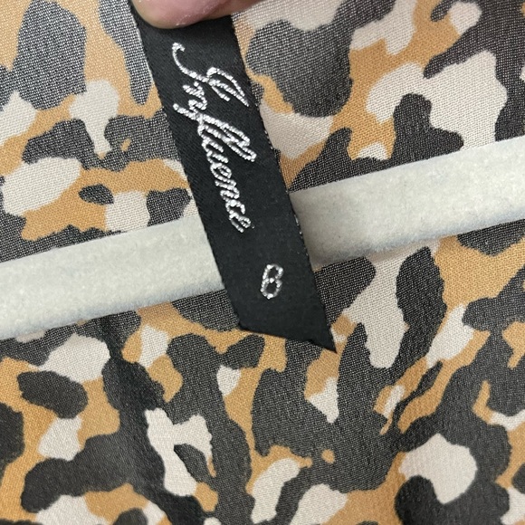 Leopard print duster/ swim Coverup - Picture 4 of 6